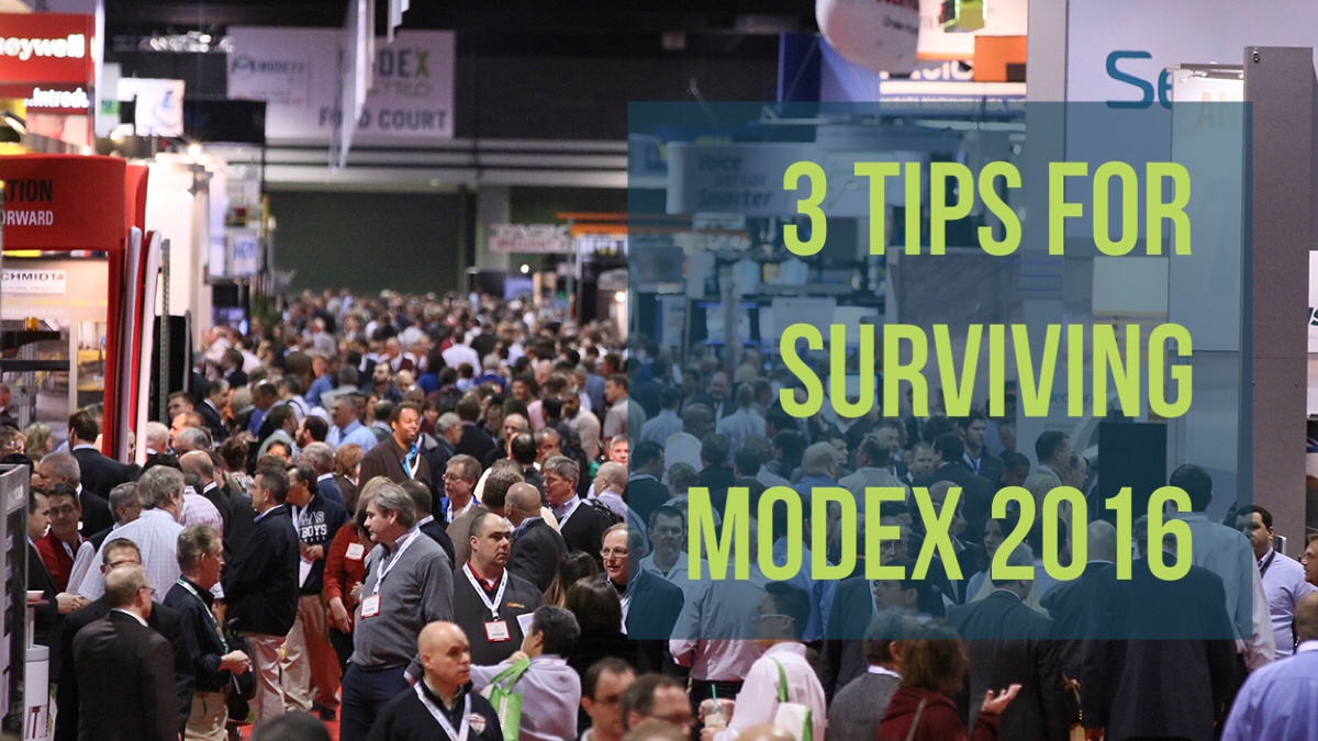 生存#MODEXshow的3个技巧